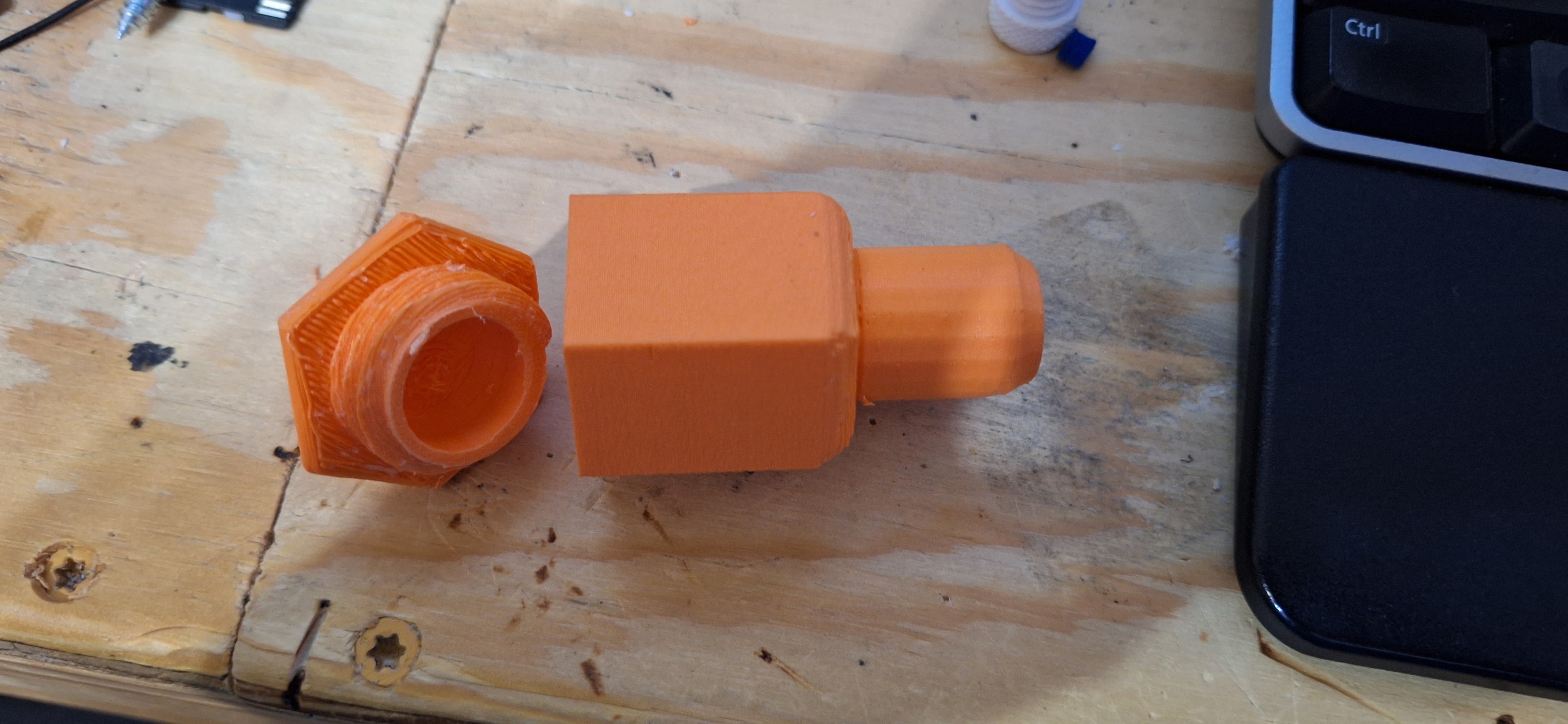 Poket screwdriver for 1/4in tips