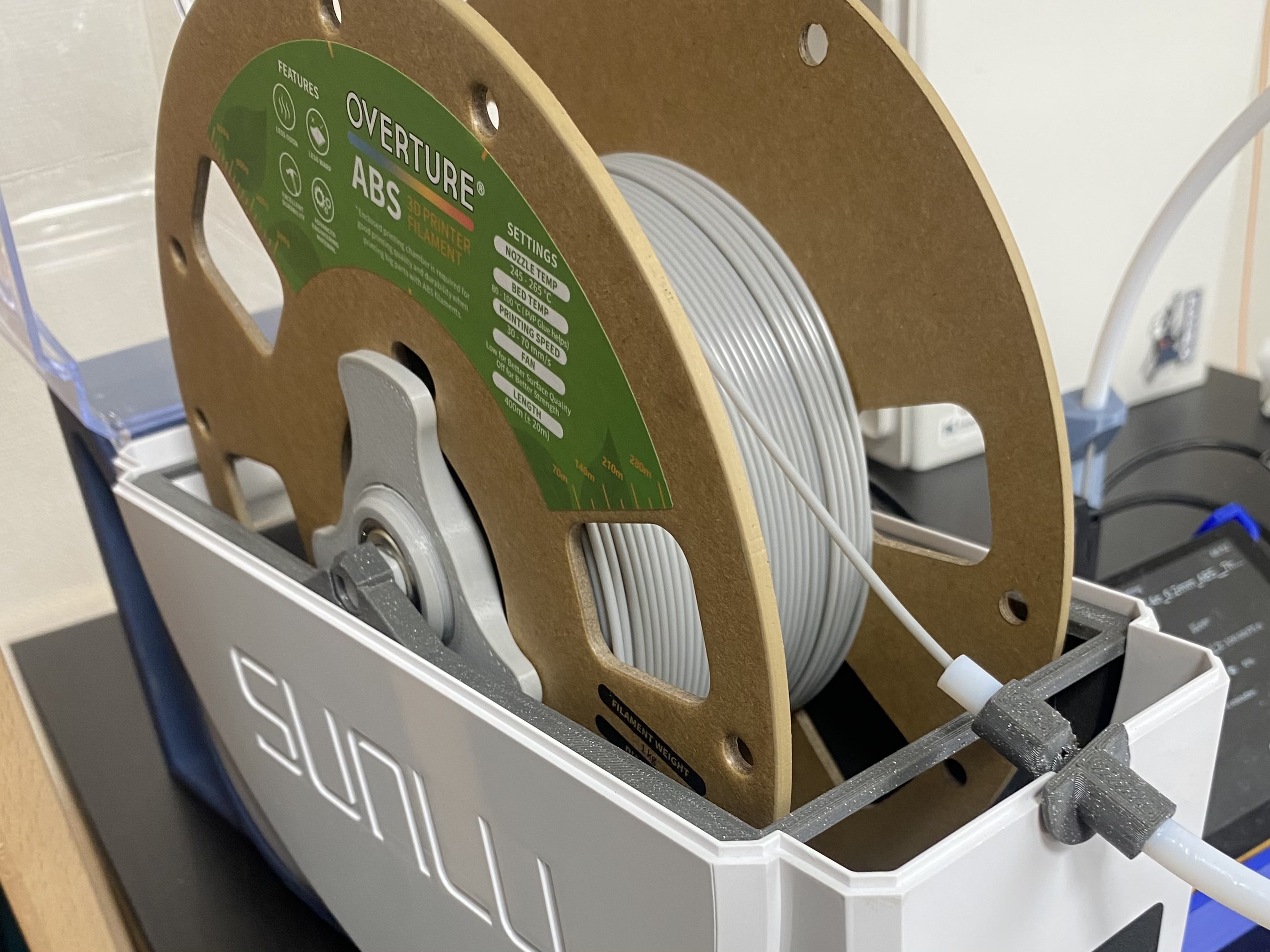 MOD for using "Stronger Compact Spool Auto-Rewinder by rans" on SUNLU S1