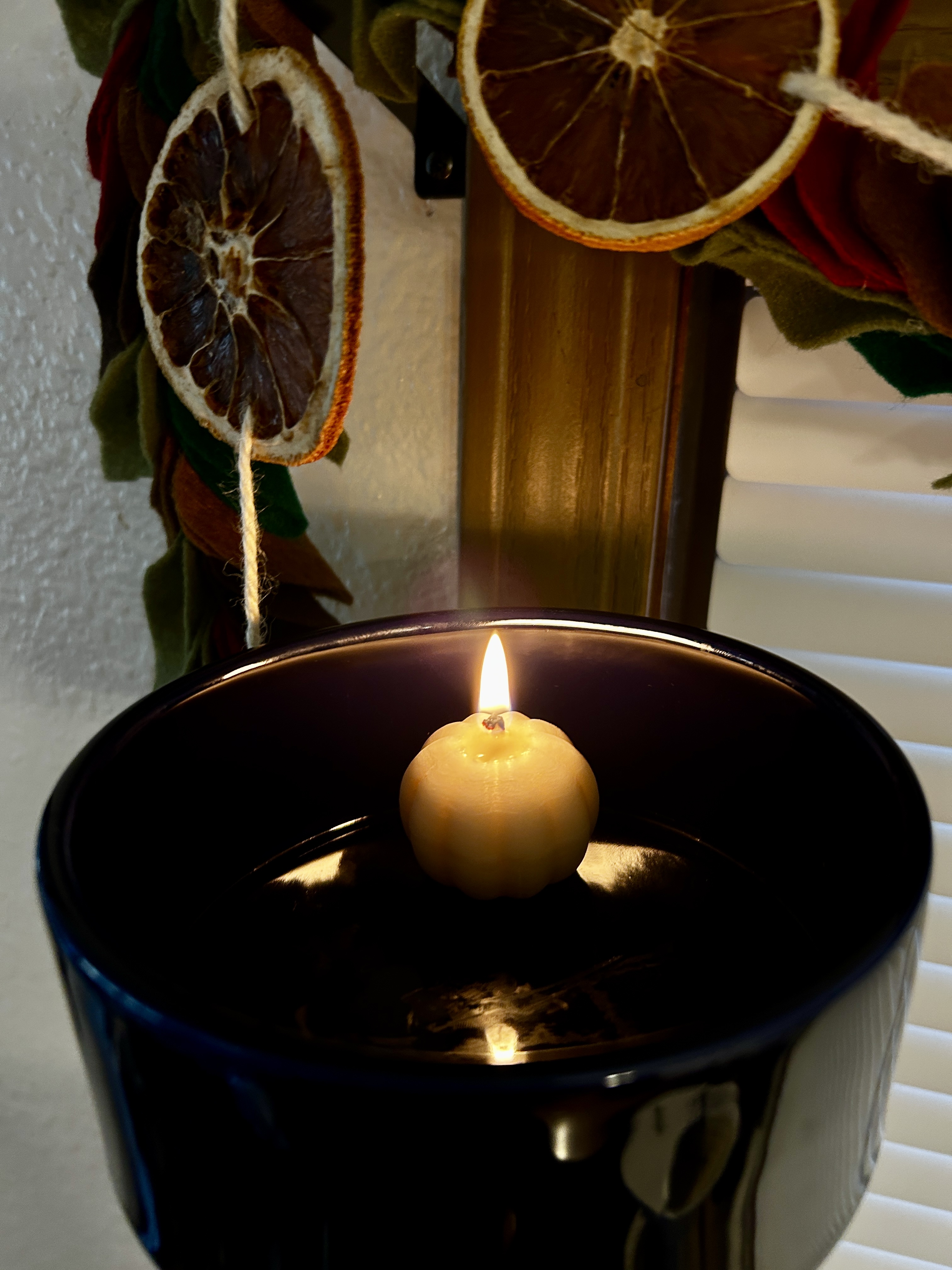 Pumpkin Candle Mold