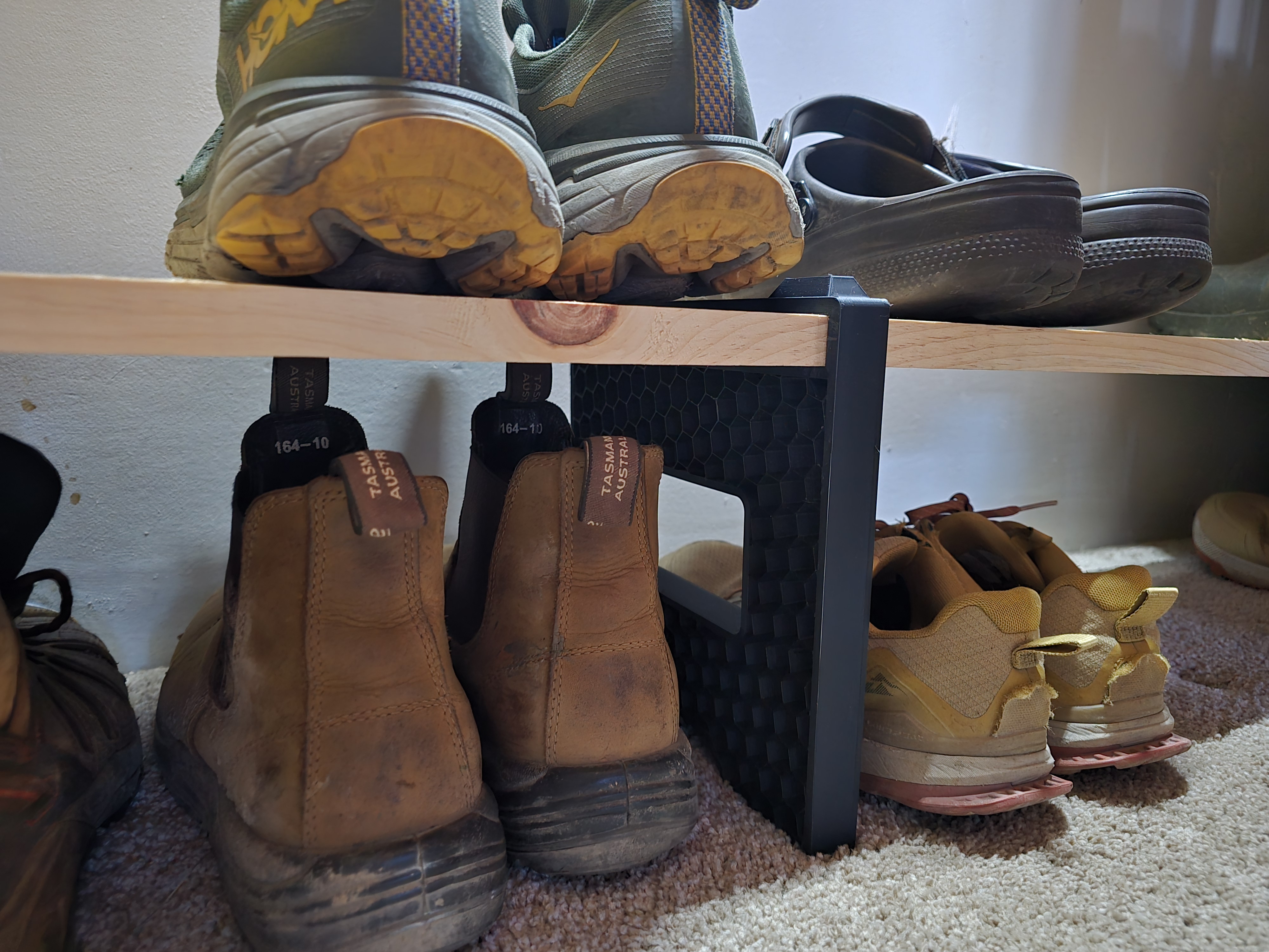 Stackable Shoe Rack 10" Version