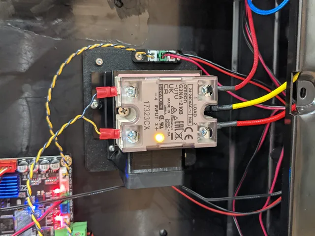 Qidi Plus 4 Modular SSR Mounting Bracket