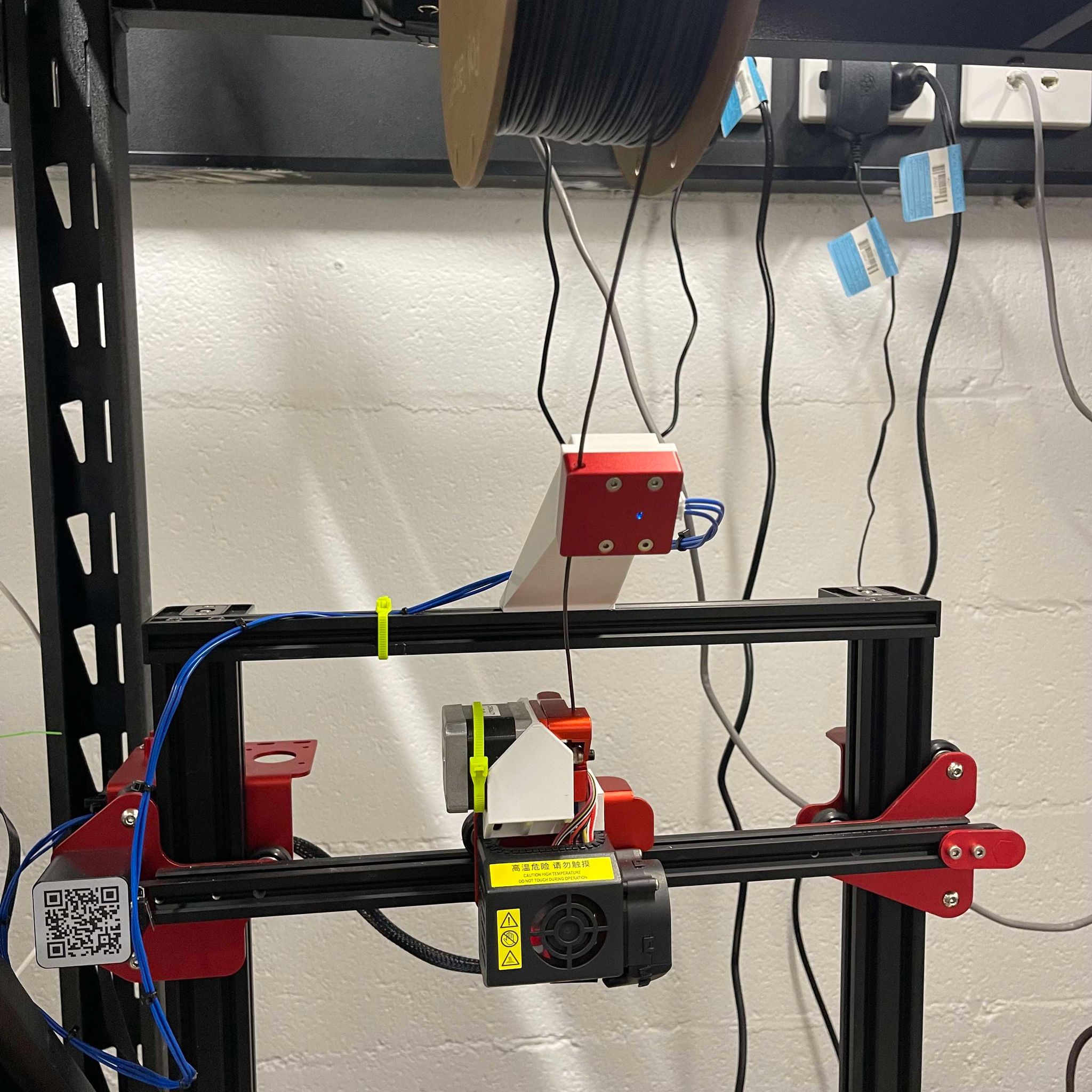CR10/Ender Top Mount Swivel Runout Senor - Angled / Extended