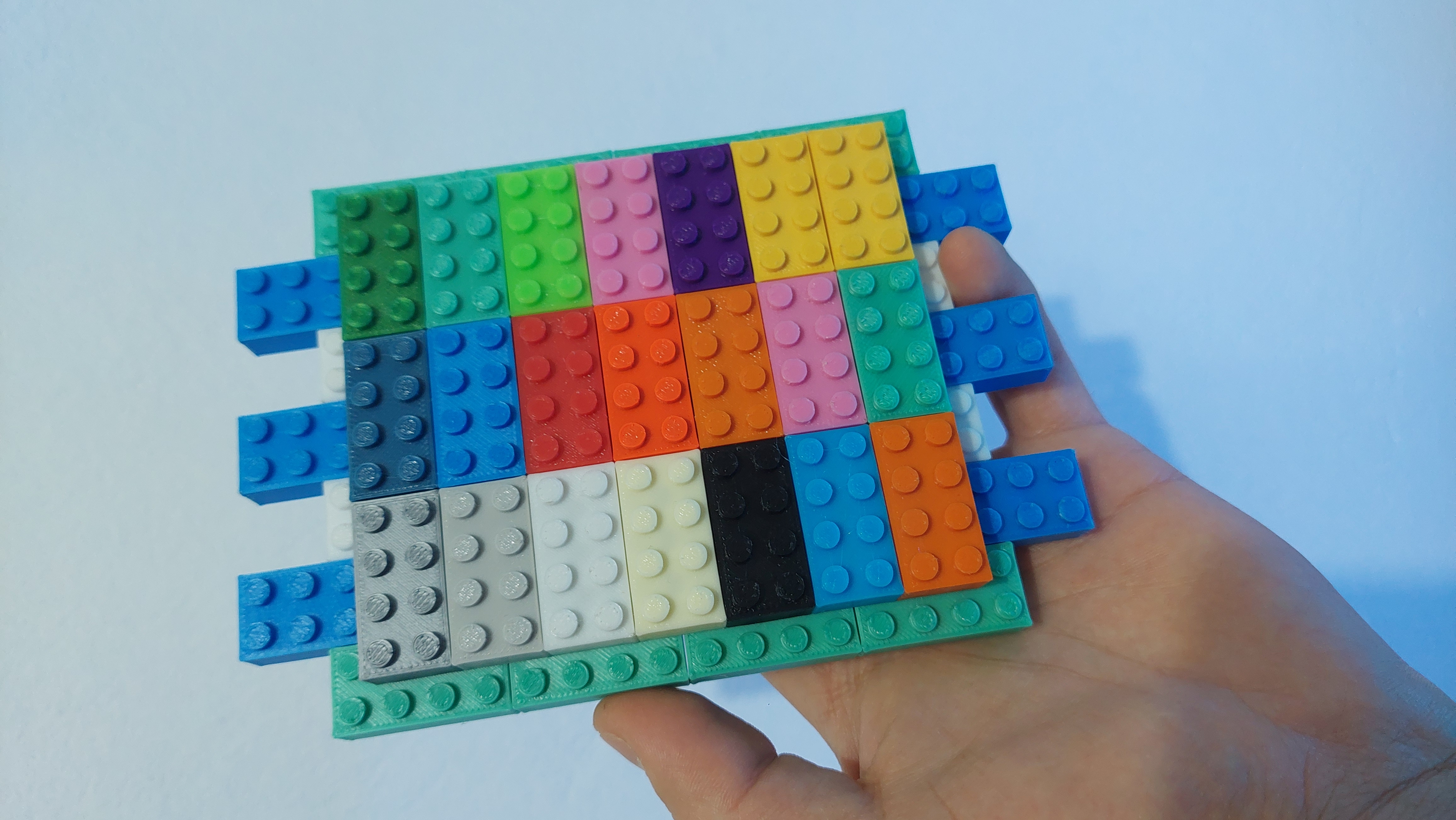 LEGO 4x2 brick reinforced