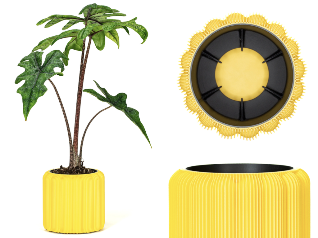AEROPOD - Column Ridge - Flower Pot System