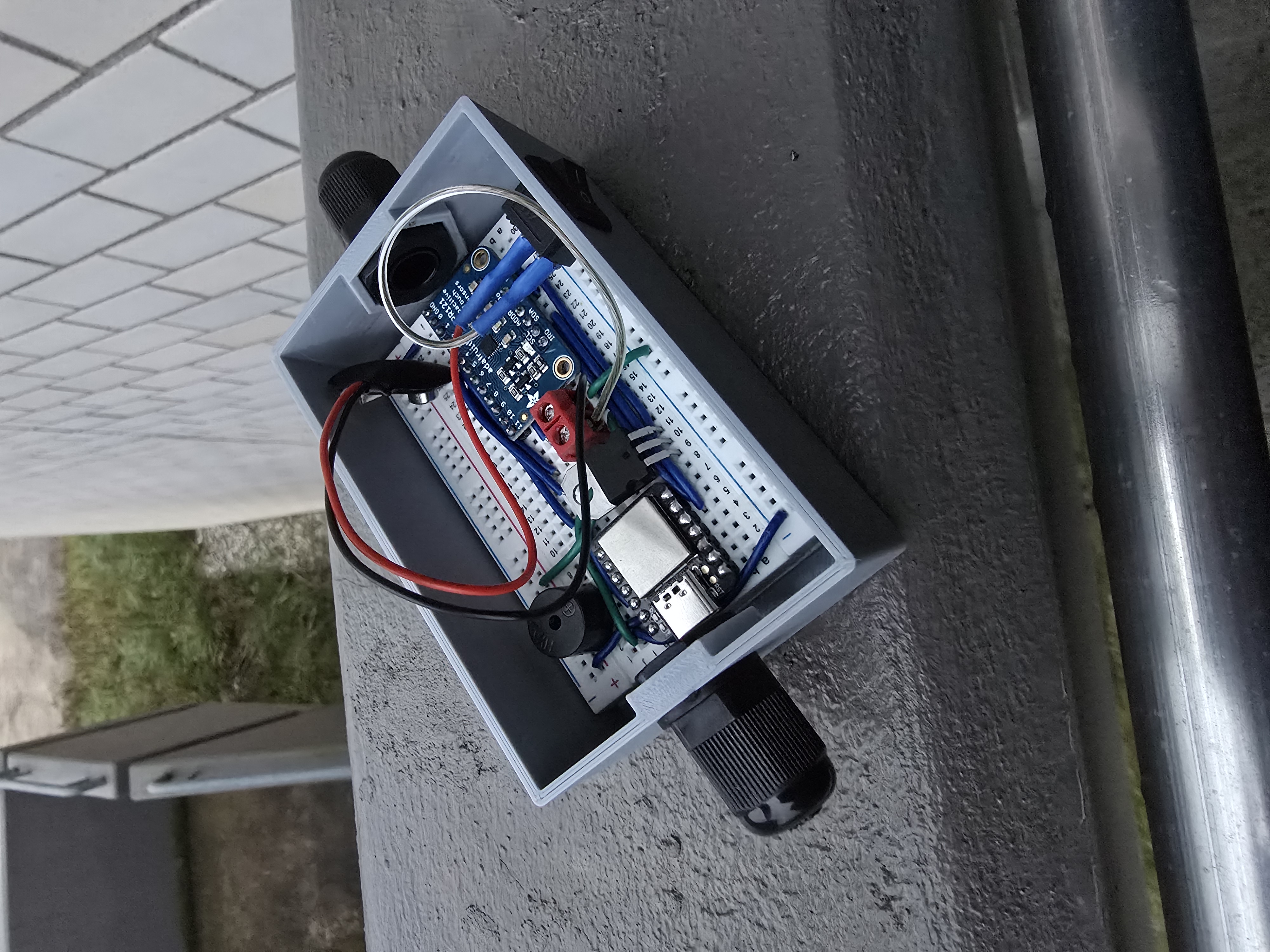 Small breadboard project box