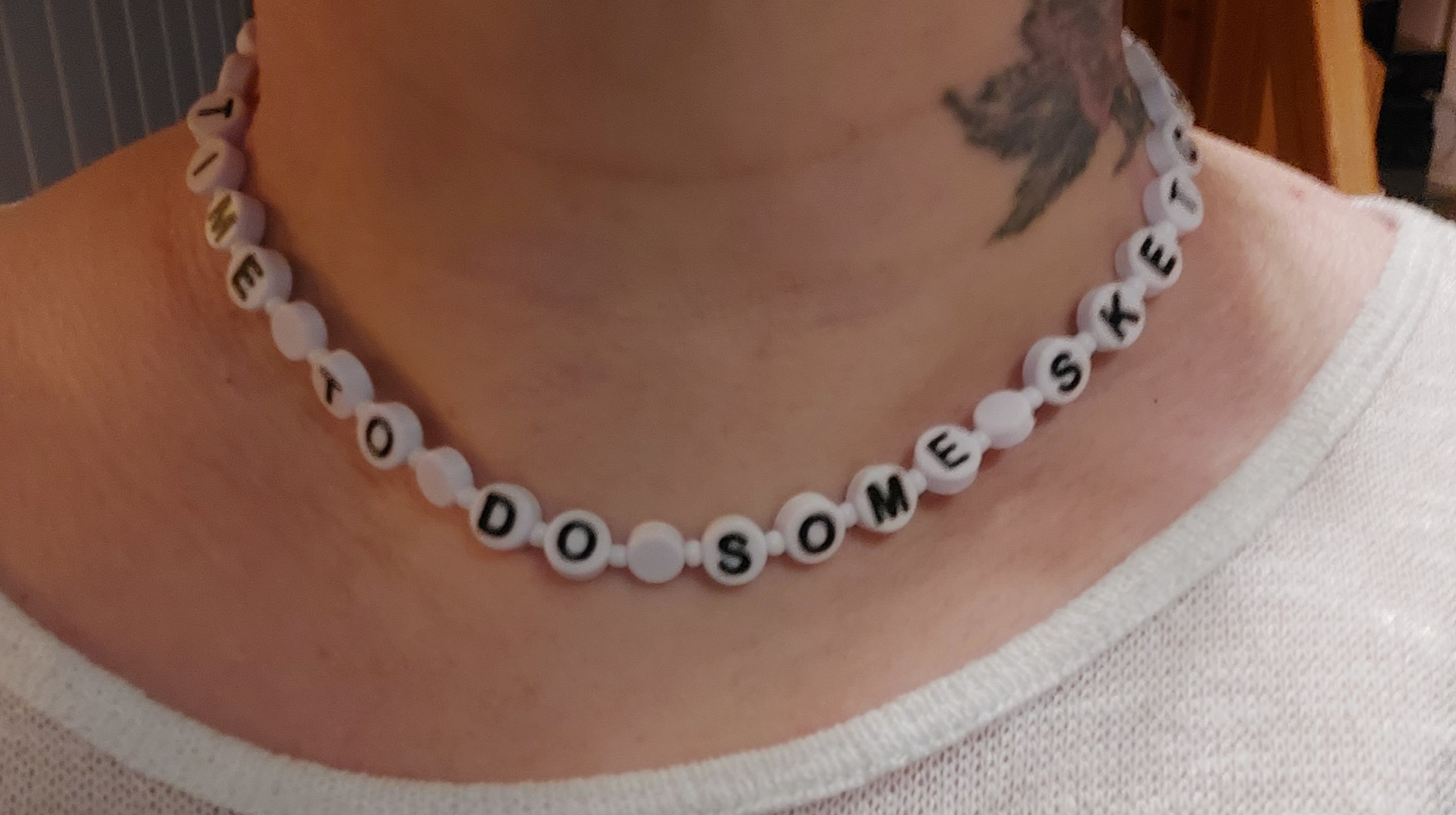 Remix: Necklace - Time to do some sketchy...