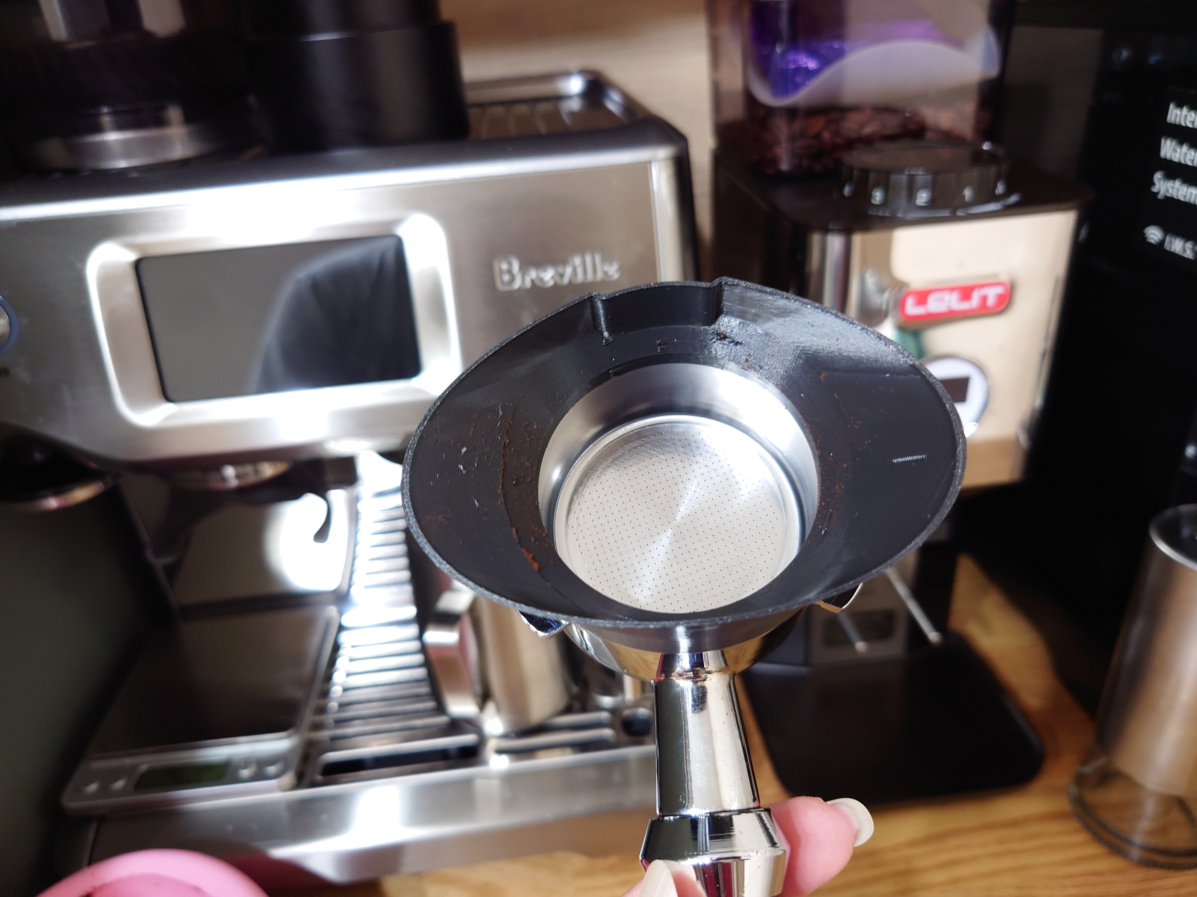 54mm dosing funnel (Lelit PL72 - Breville Portafilter)
