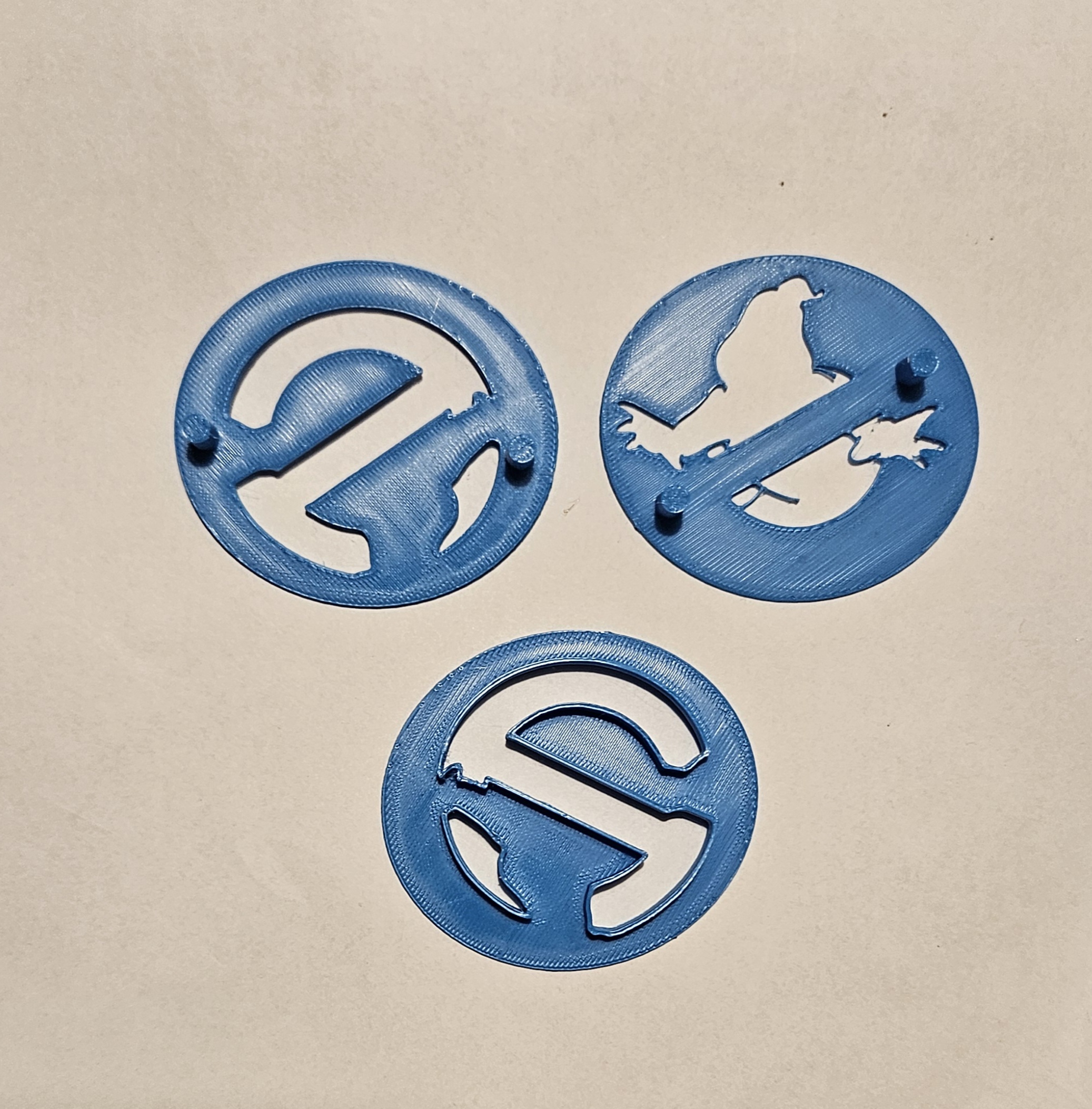 Ghostbusters muffin decorating stencil