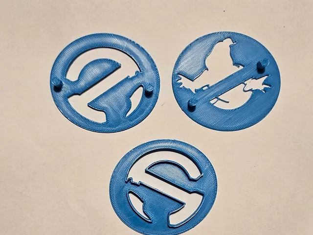 Ghostbusters muffin decorating stencil