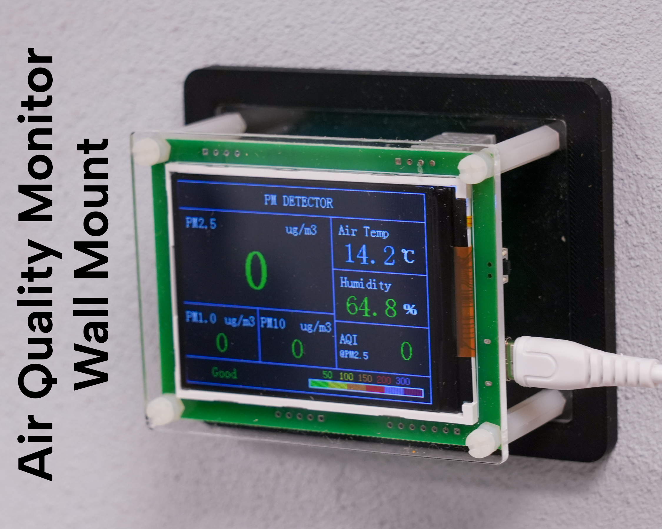 Air Quality Monitor Wall Mount / Backplate
