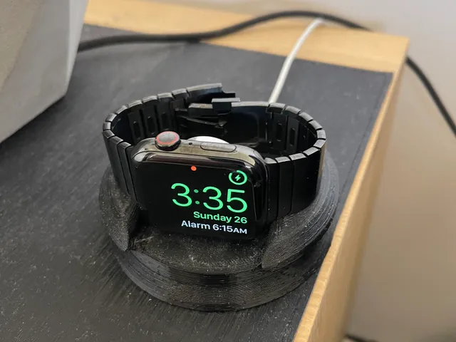 Apple Watch Night Stand - with cable management