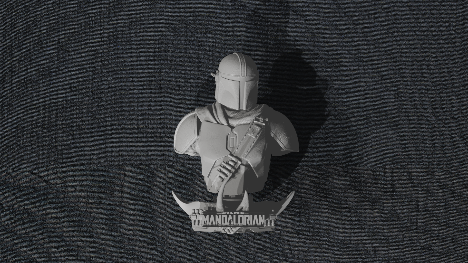 Mandalorian Bust Star Wars #11