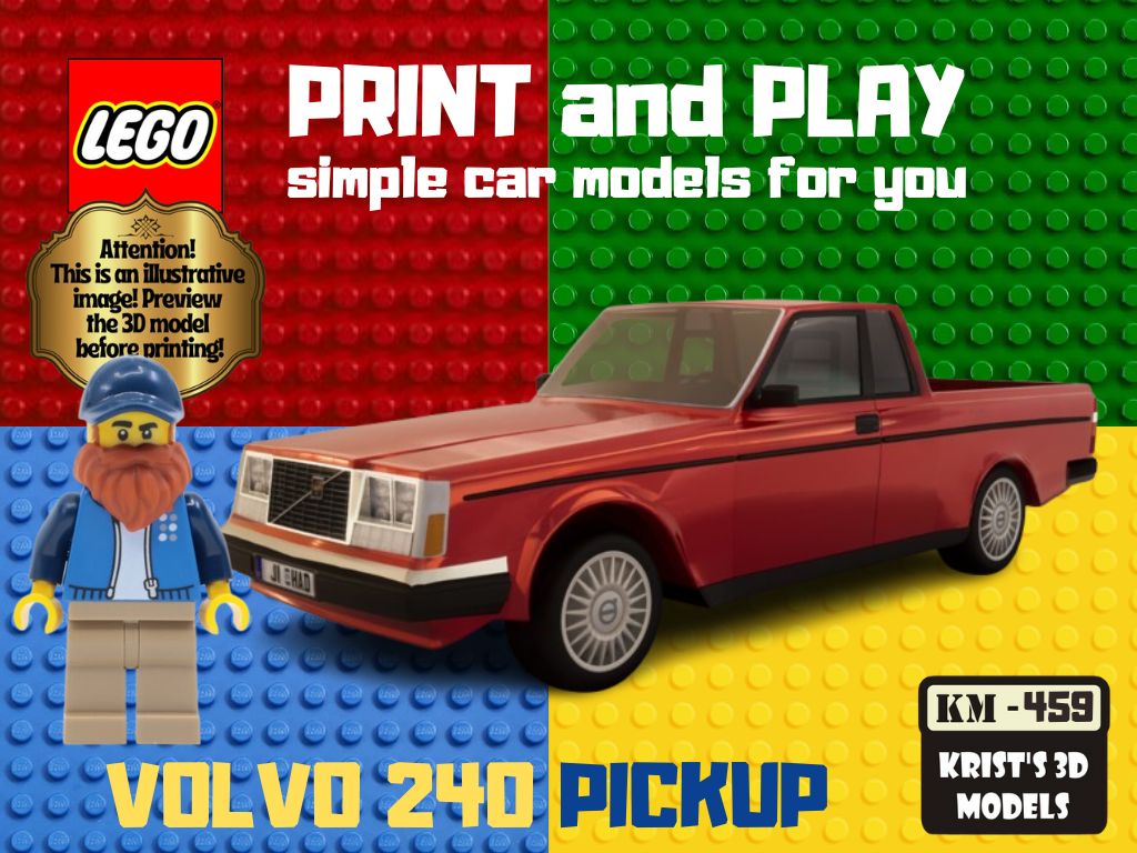 LEGO VOLVO 240 PICKUP