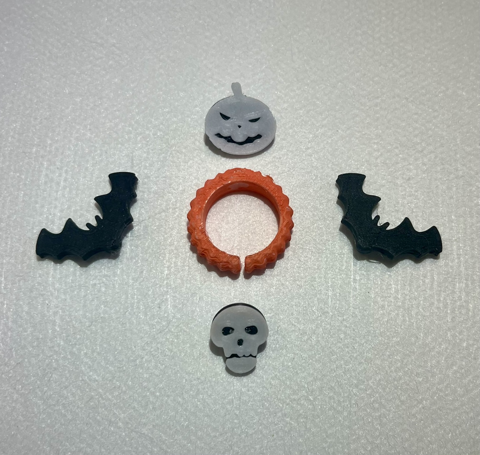 Halloweenský dětský prsten / Halloween children ring
