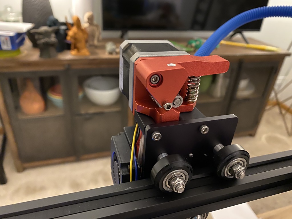 PrinterMods MDD V1.2 WinSinn Ender3 Pro Dual Gear Extruder by Matthew