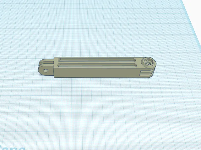 GoPro 90 Deg. Extended Mount 120mm