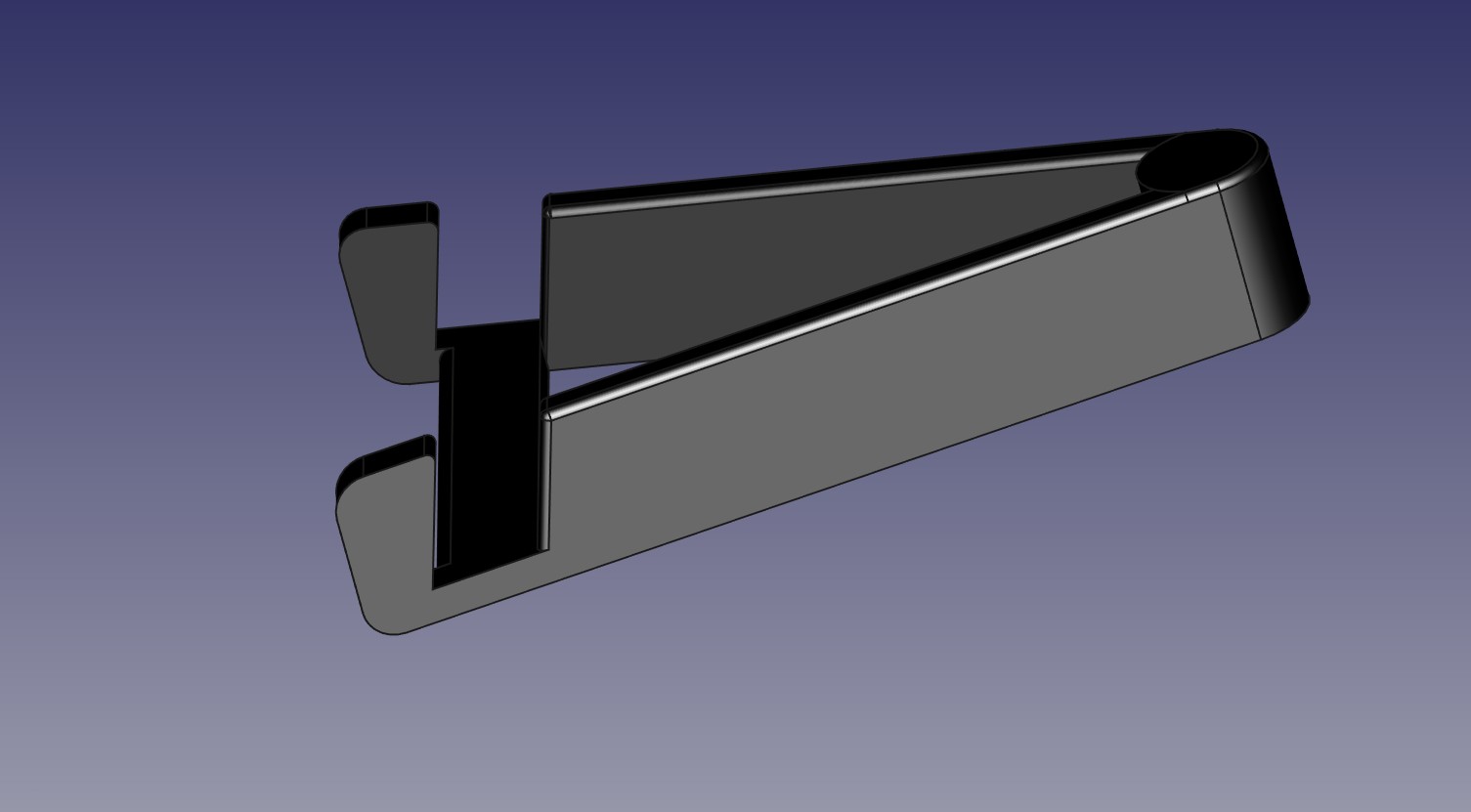 Simple Tablet Phone Stand