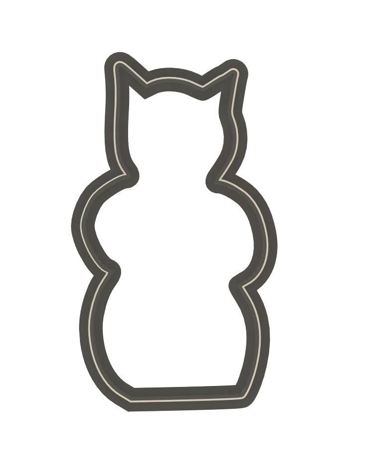 Vykrajovátka ve tvaru čerta, mikuláše a anděla / Cookie Cutters in the shape of the devil, Santa and an angel
