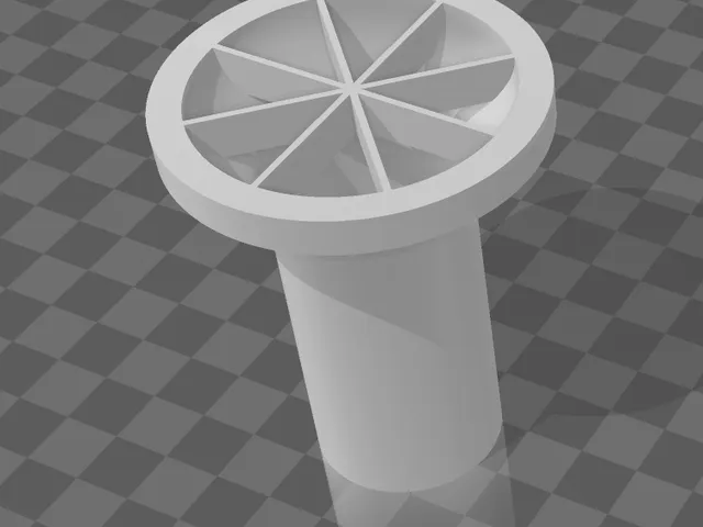 A basic syphon filter for a shower.