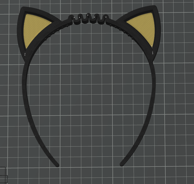 Strong, flexible, gripping Cat ears Bambulab AMS
