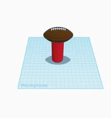 football trophy