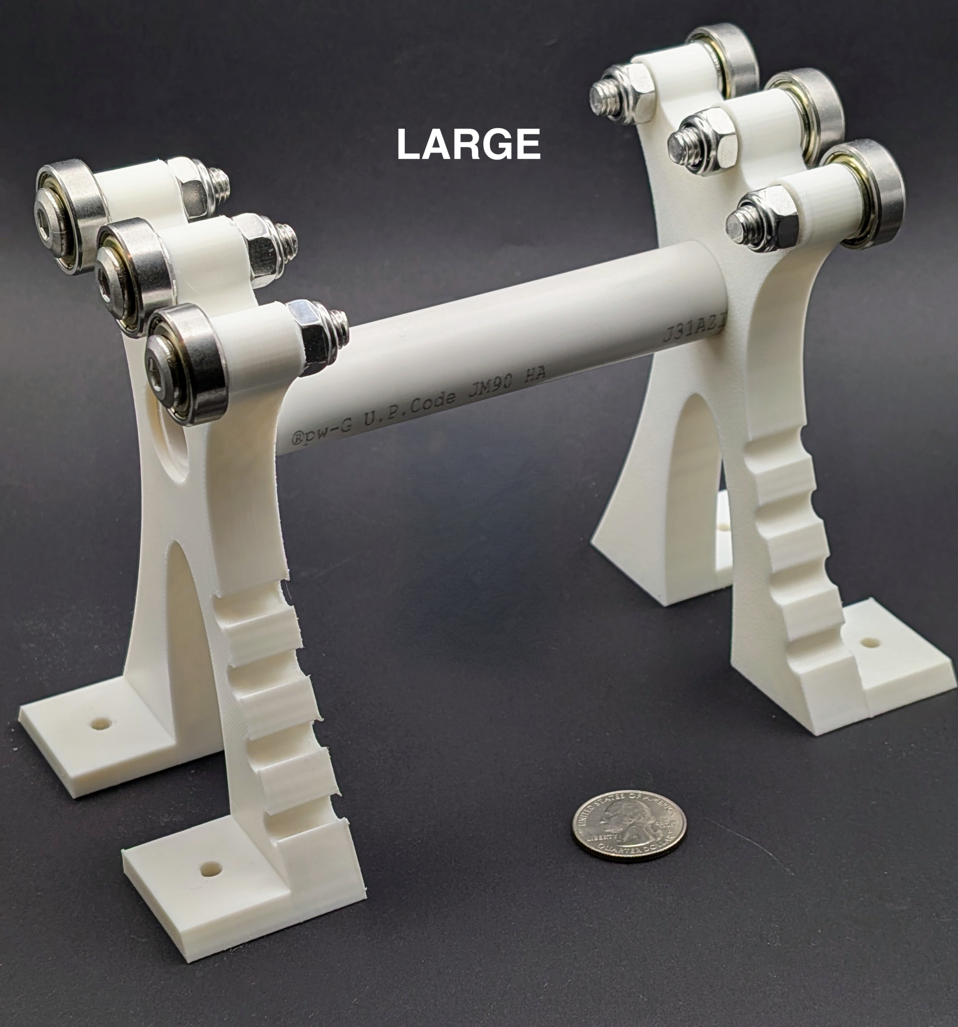 Bench roller for flameworking/lampworking