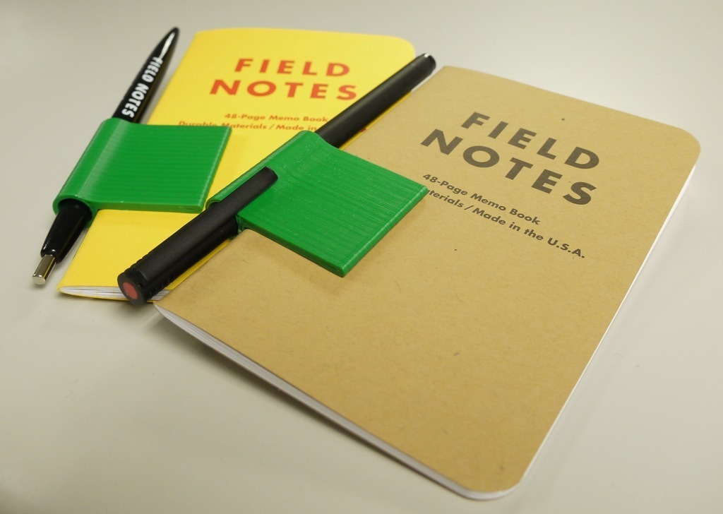 Field Notes Pen Clip by Matthew LaBerge Download free STL model