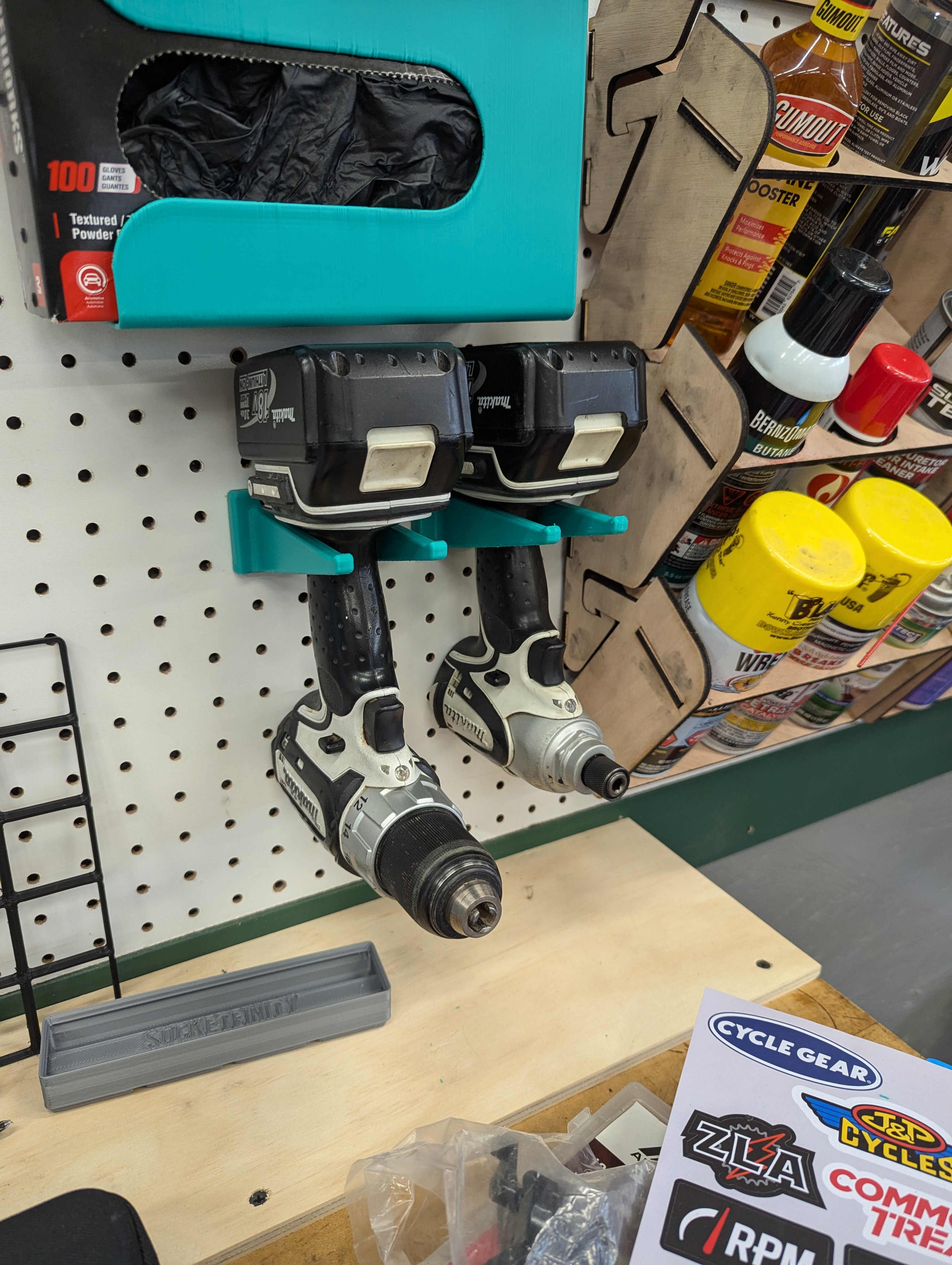 Peglock Drill Impact Driver Mount for Makita and Others