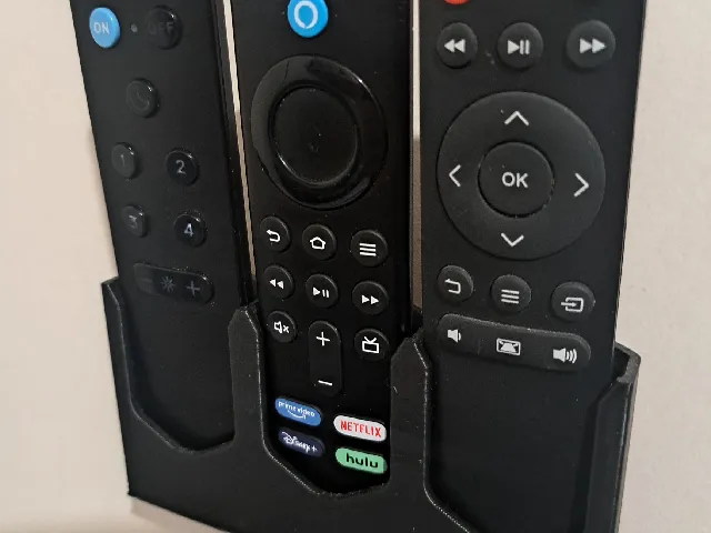Remote holder - Wall mount - 3 types