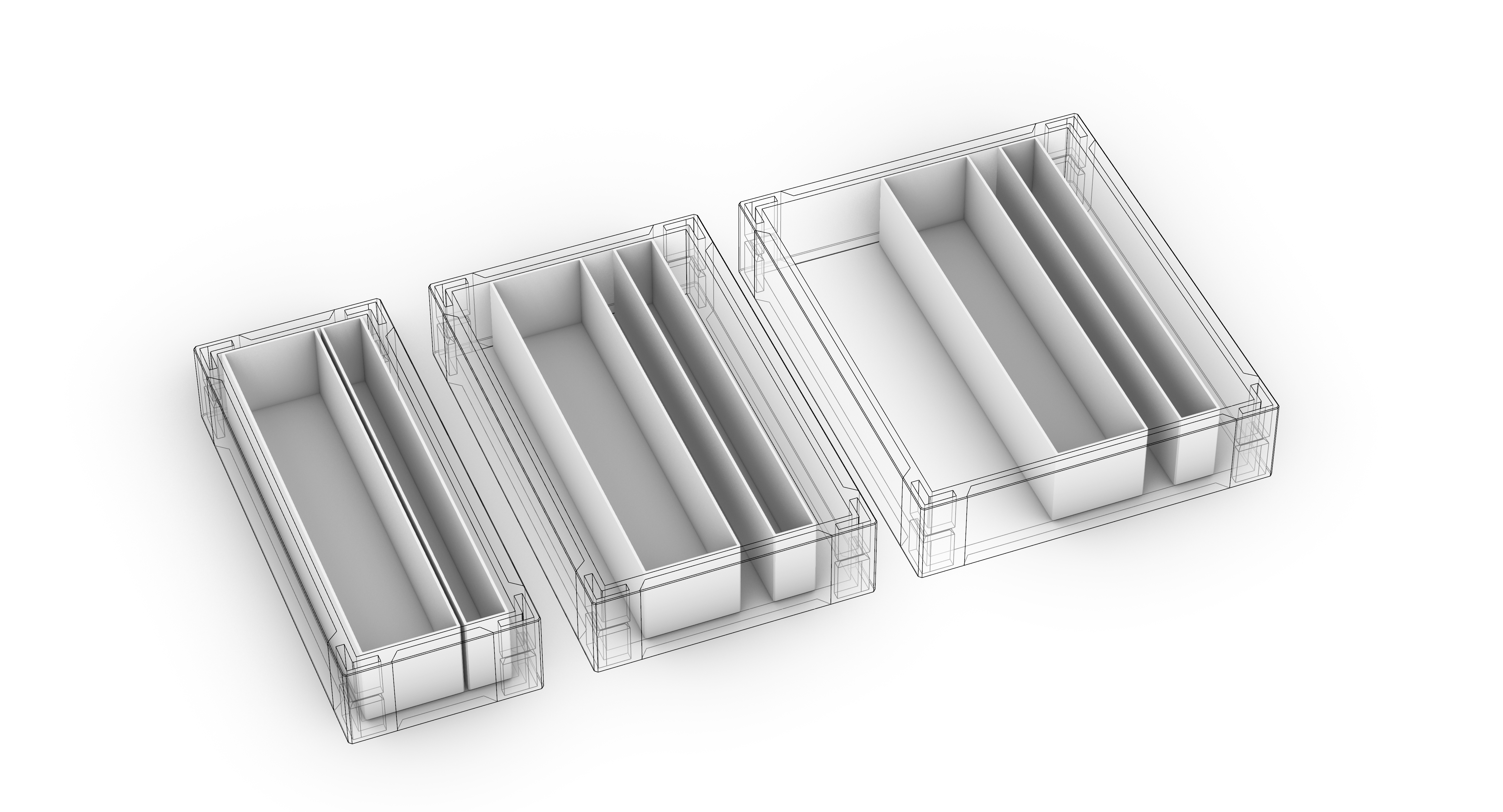 Stacking Storage Shelves — miniatura 4