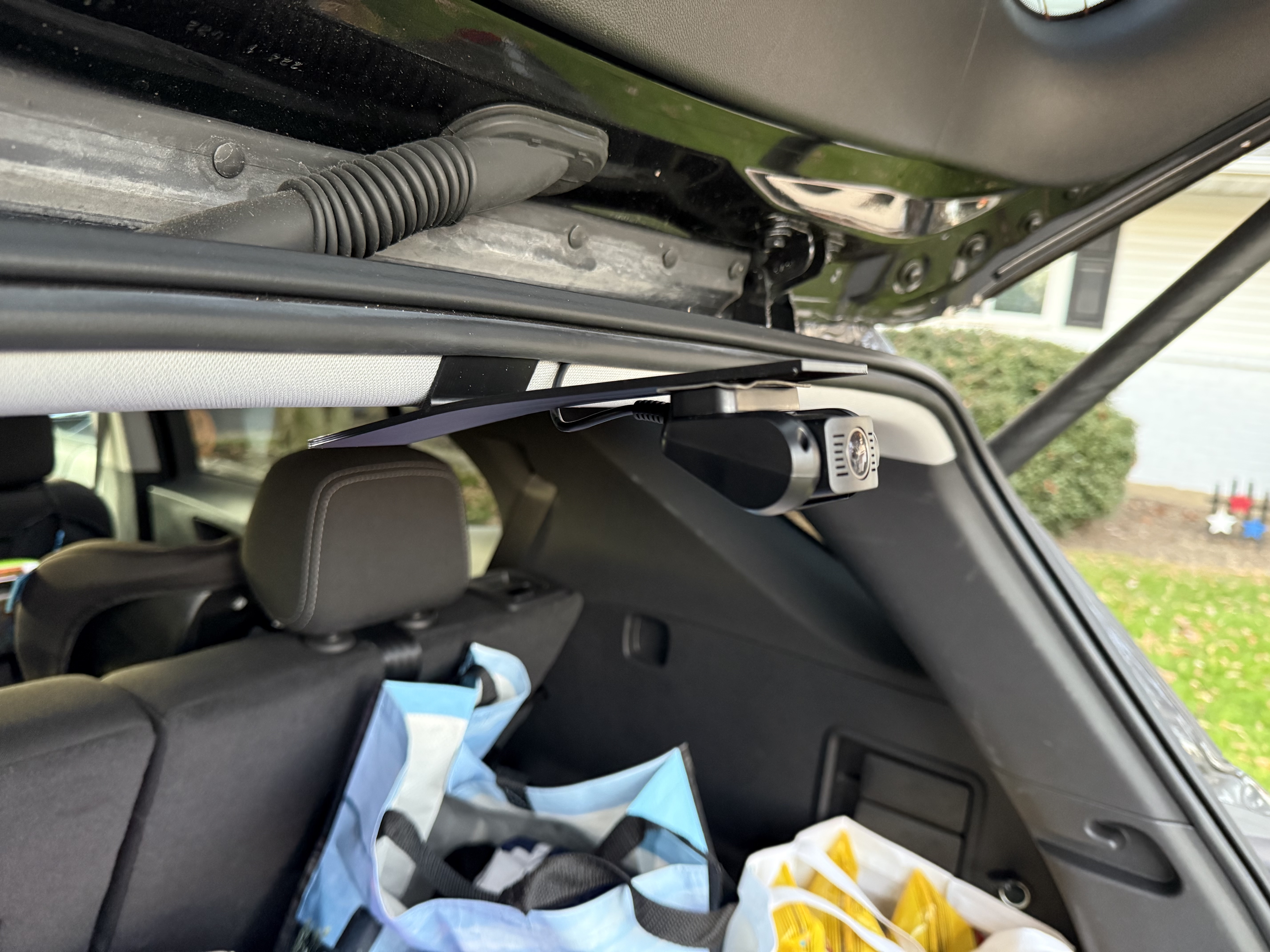 Rear Dash Camera Mounting Solution