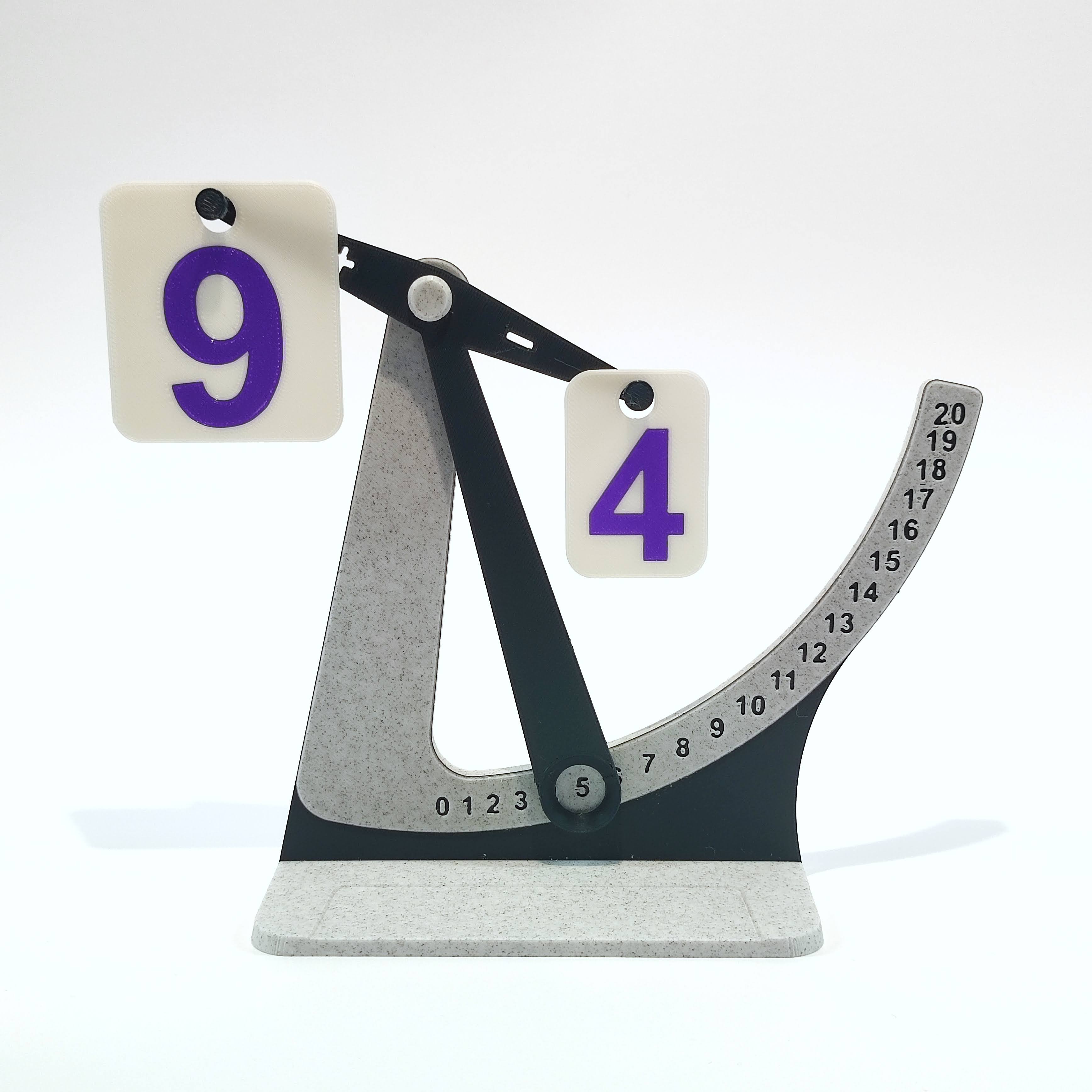 Miniatura 3 do modelo 3D Math Balance