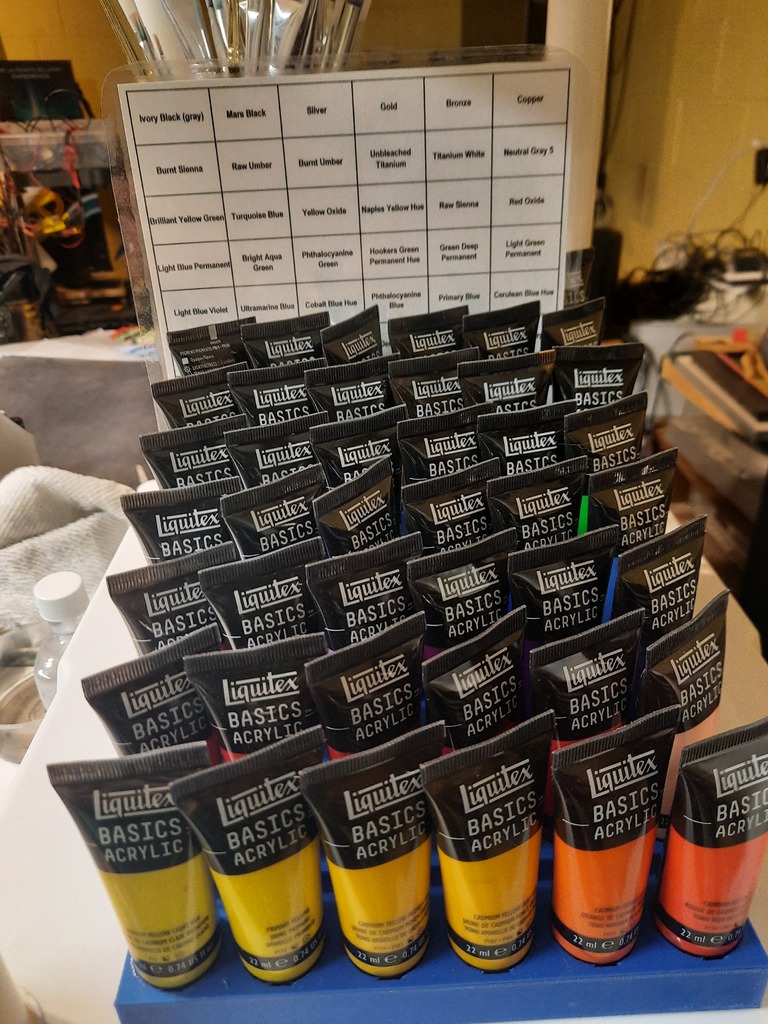 Liquitex Basics Acrylics tubes base (set of 48) by implaxis Download