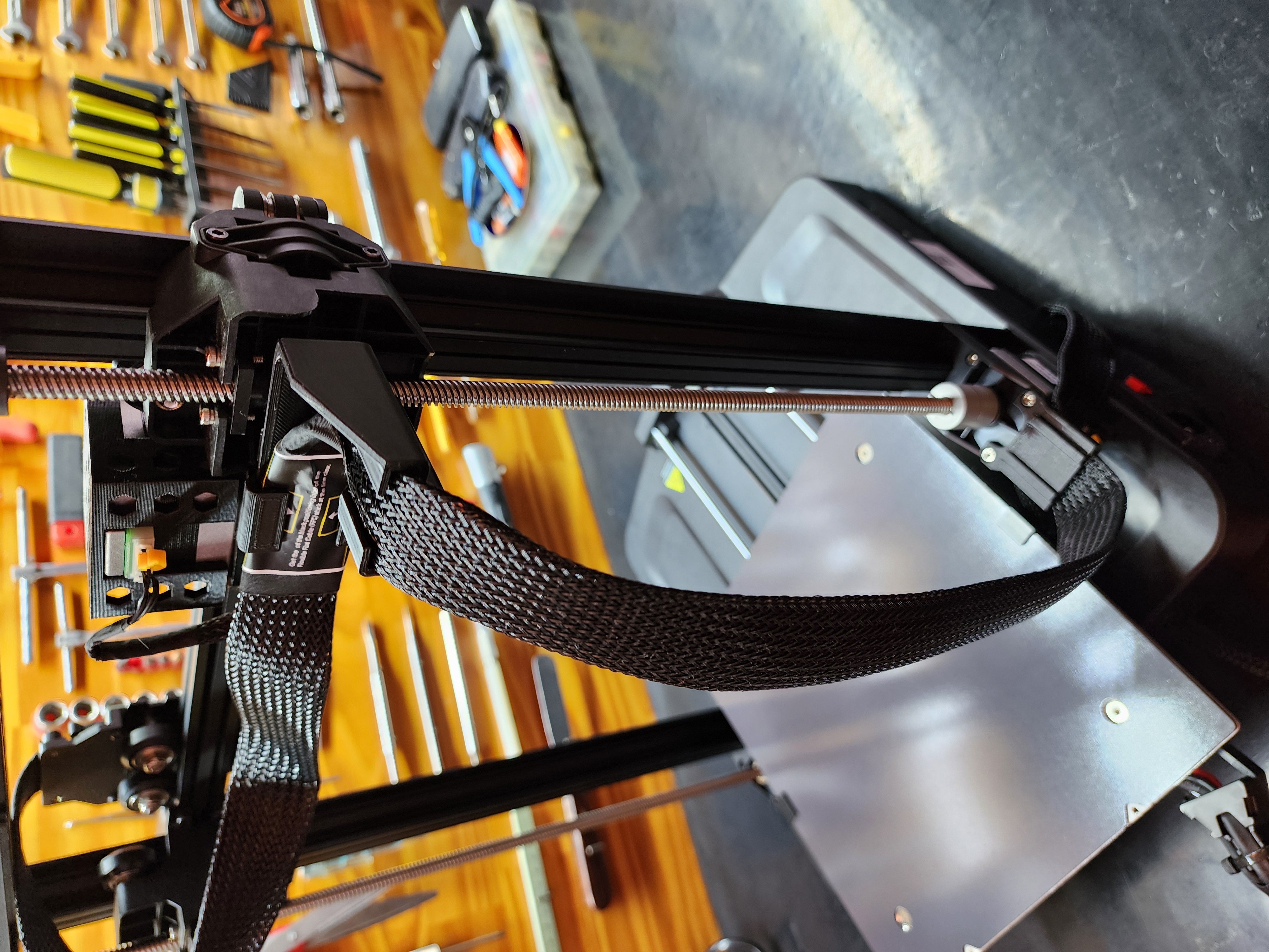 Ender 3 V3 SE & KE X-Axis Cable Guide – Hidden Alignment with Z-Axis ...