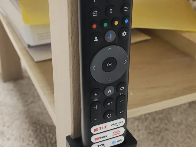 Lack TCL C84 remote holder