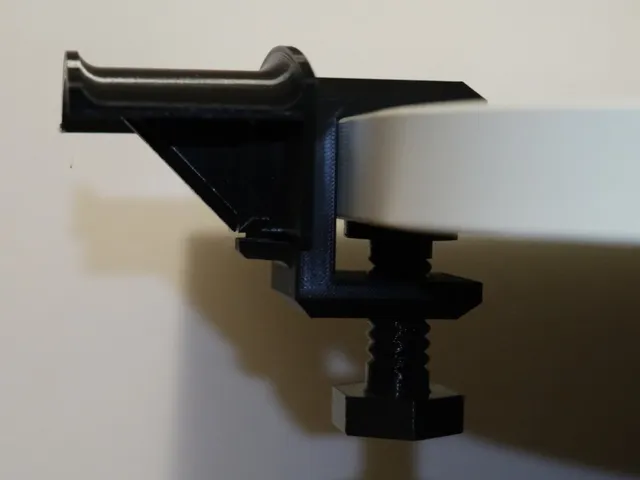 Wide desktop headphone holder (modular)