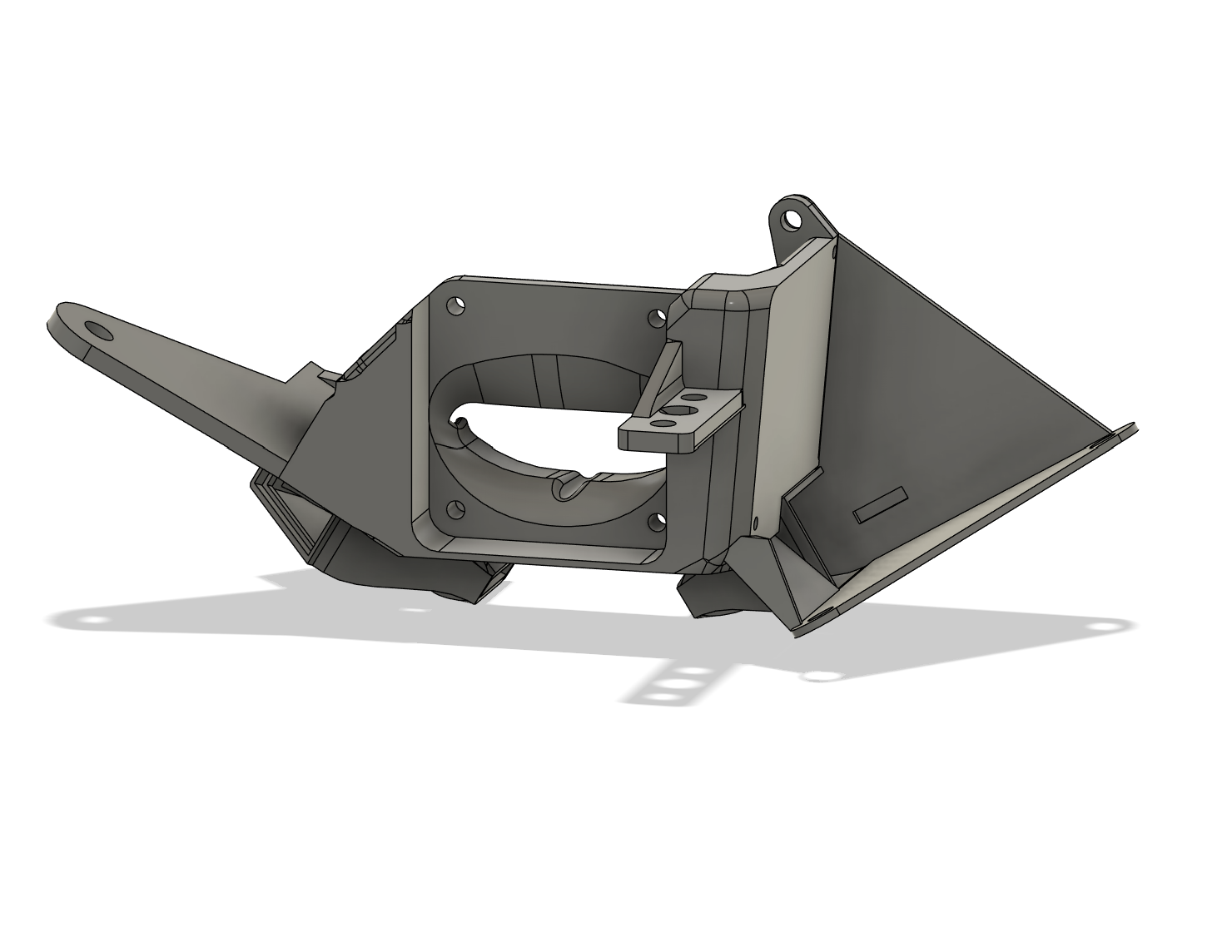 Dual 5015 Fan Shroud for Micro Swiss NG