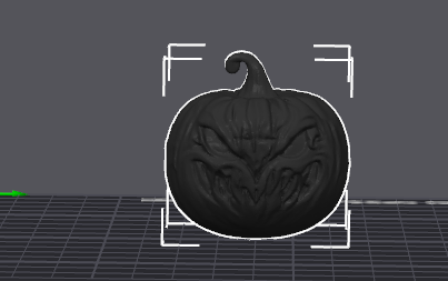 Angry Halloween Pumpkin 3D