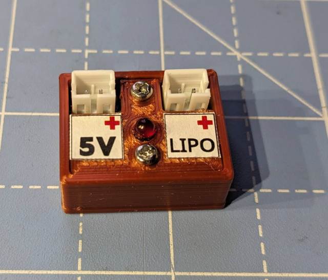 Low Current LIPO Cell Charger case