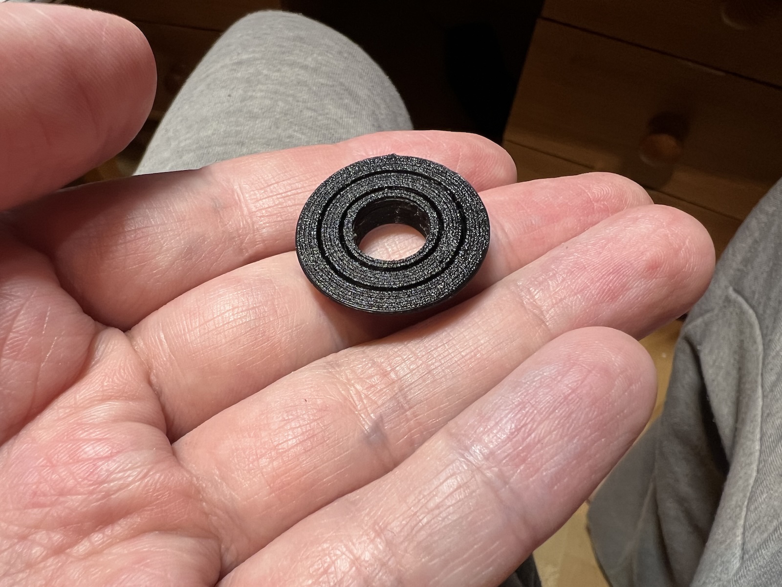 Qidi Plus 4 Lead screw bed frame grommet