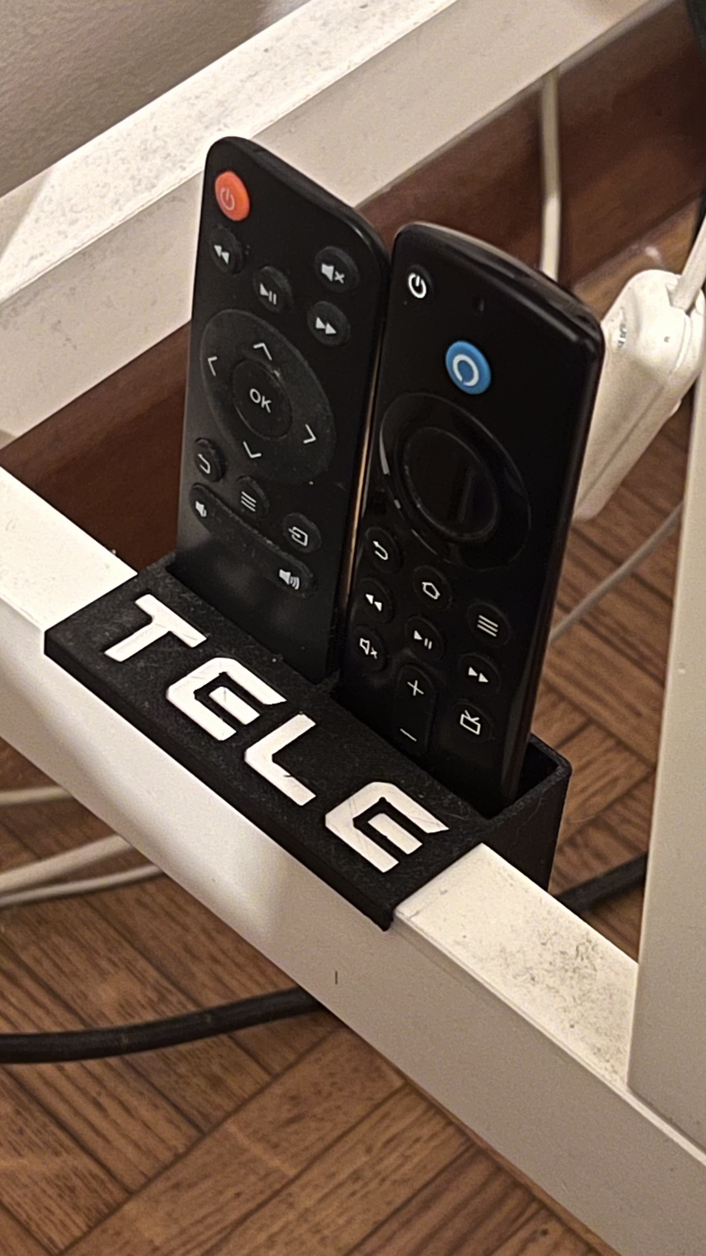 Remote control holder for Ikea BEKVÄM stair by Danimatix Download