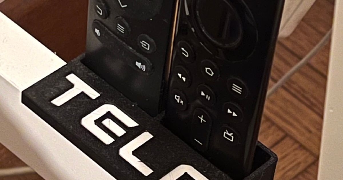 Remote control holder for Ikea BEKVÄM stair by Danimatix Download
