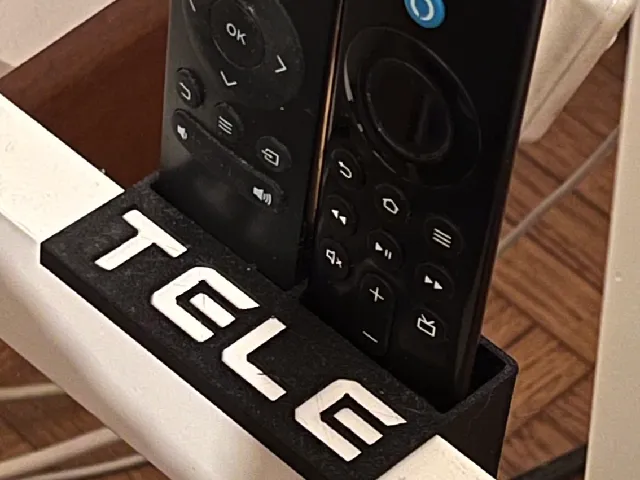 Remote control holder for Ikea BEKVÄM stair