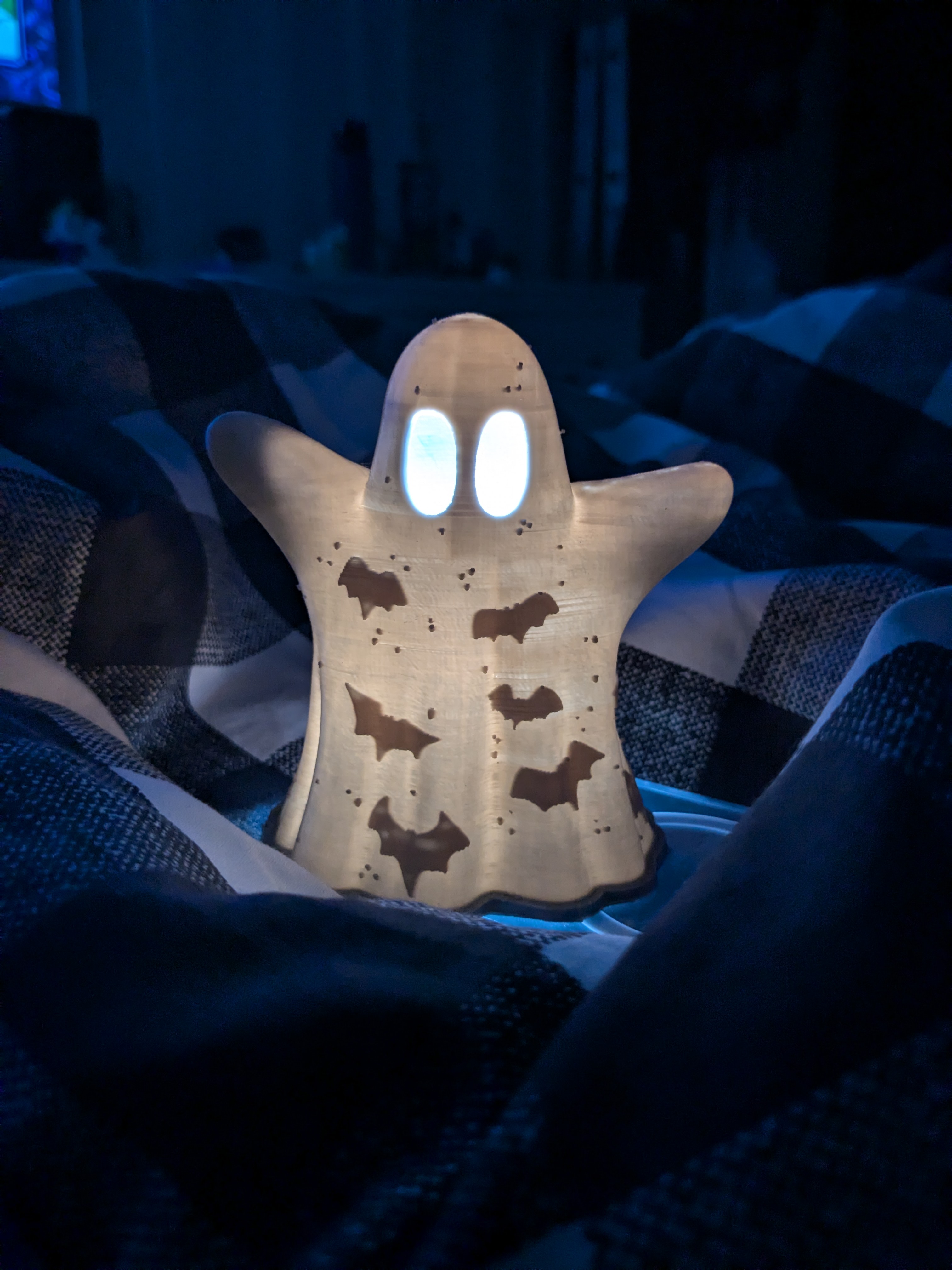 Ghost with Bats Decor Halloween