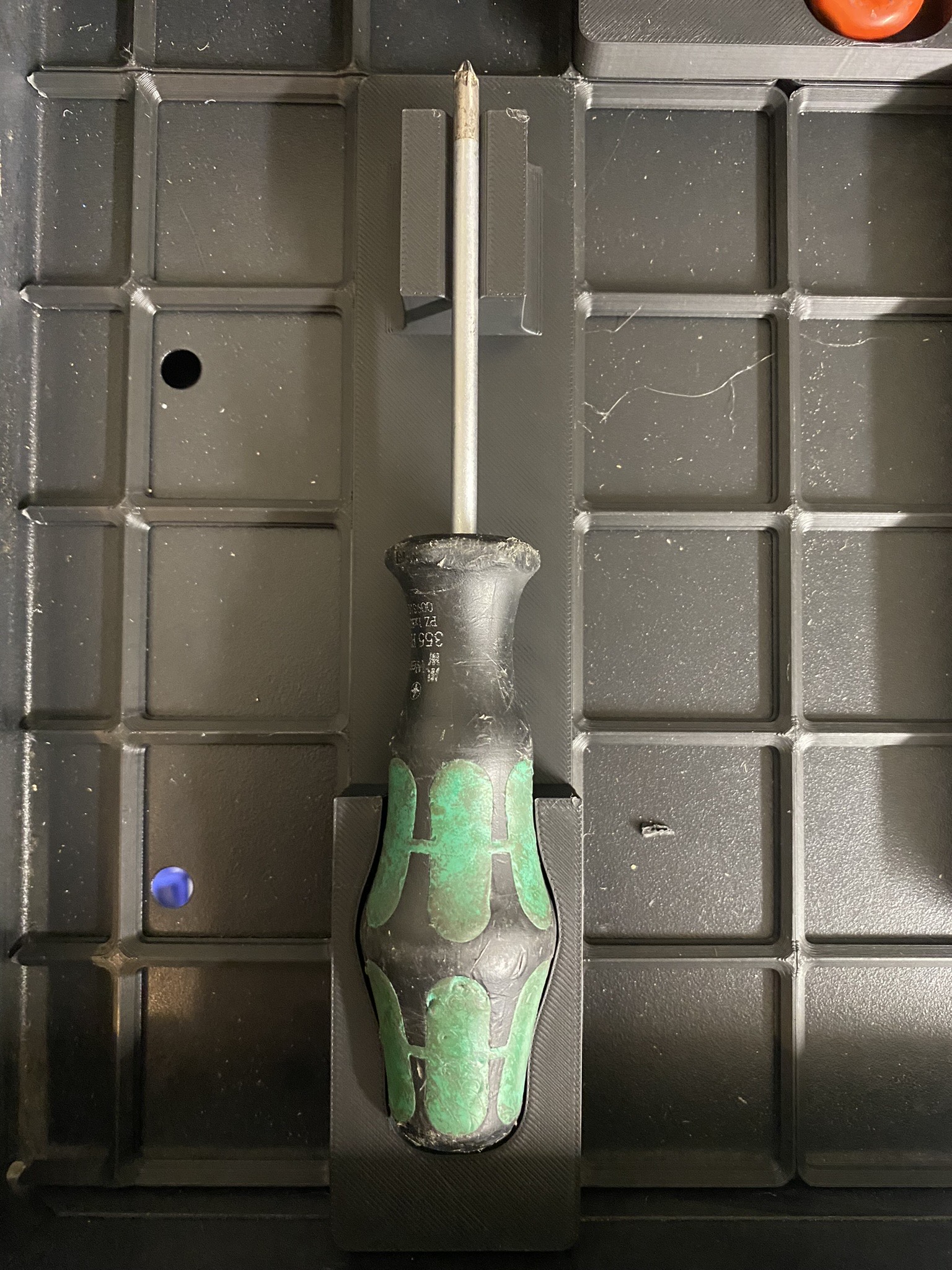 Wera pozi-drive screwdriver holder  - Gridfinity