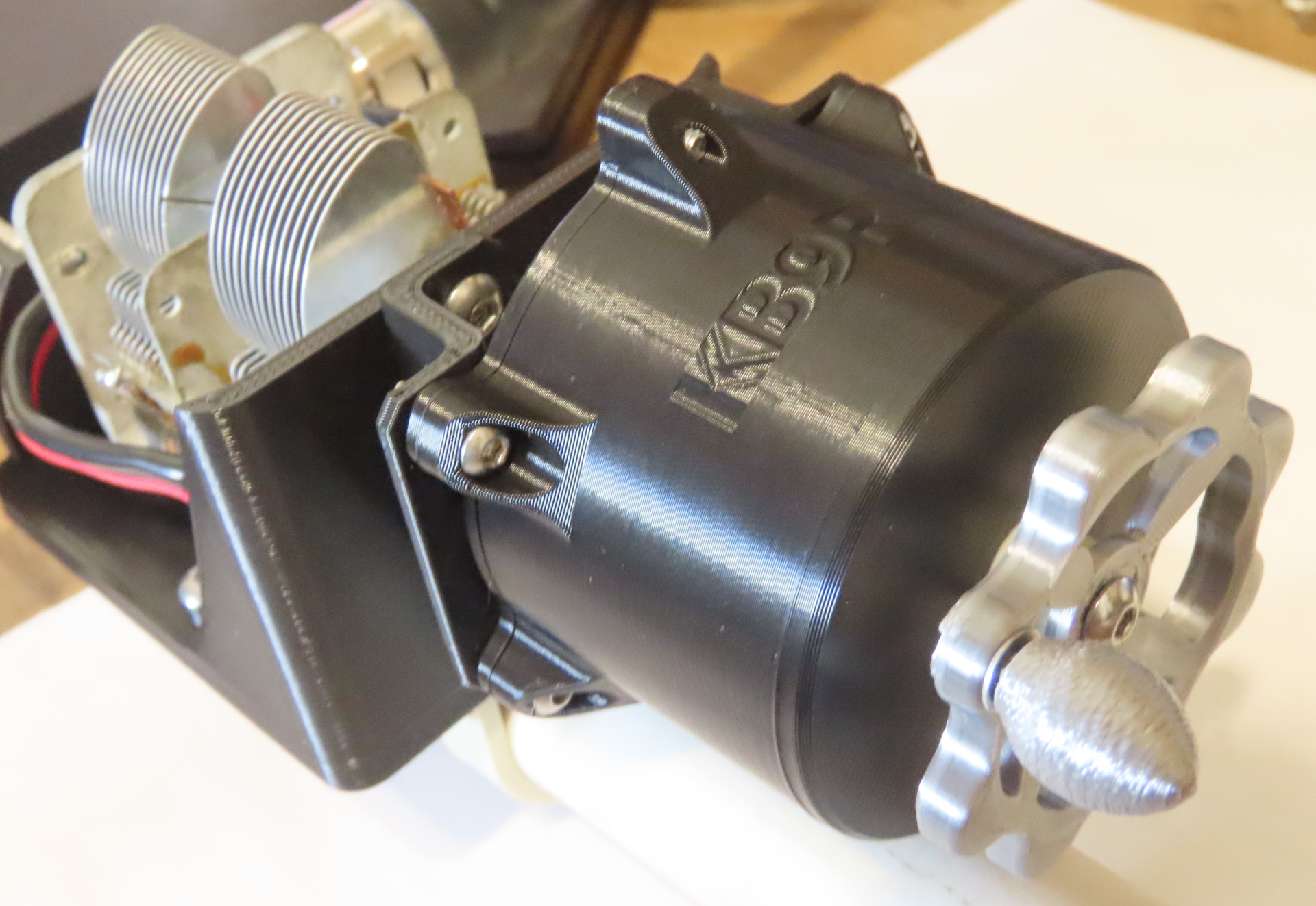 16:1 dual planetary reduction drive for Magloop Antenna