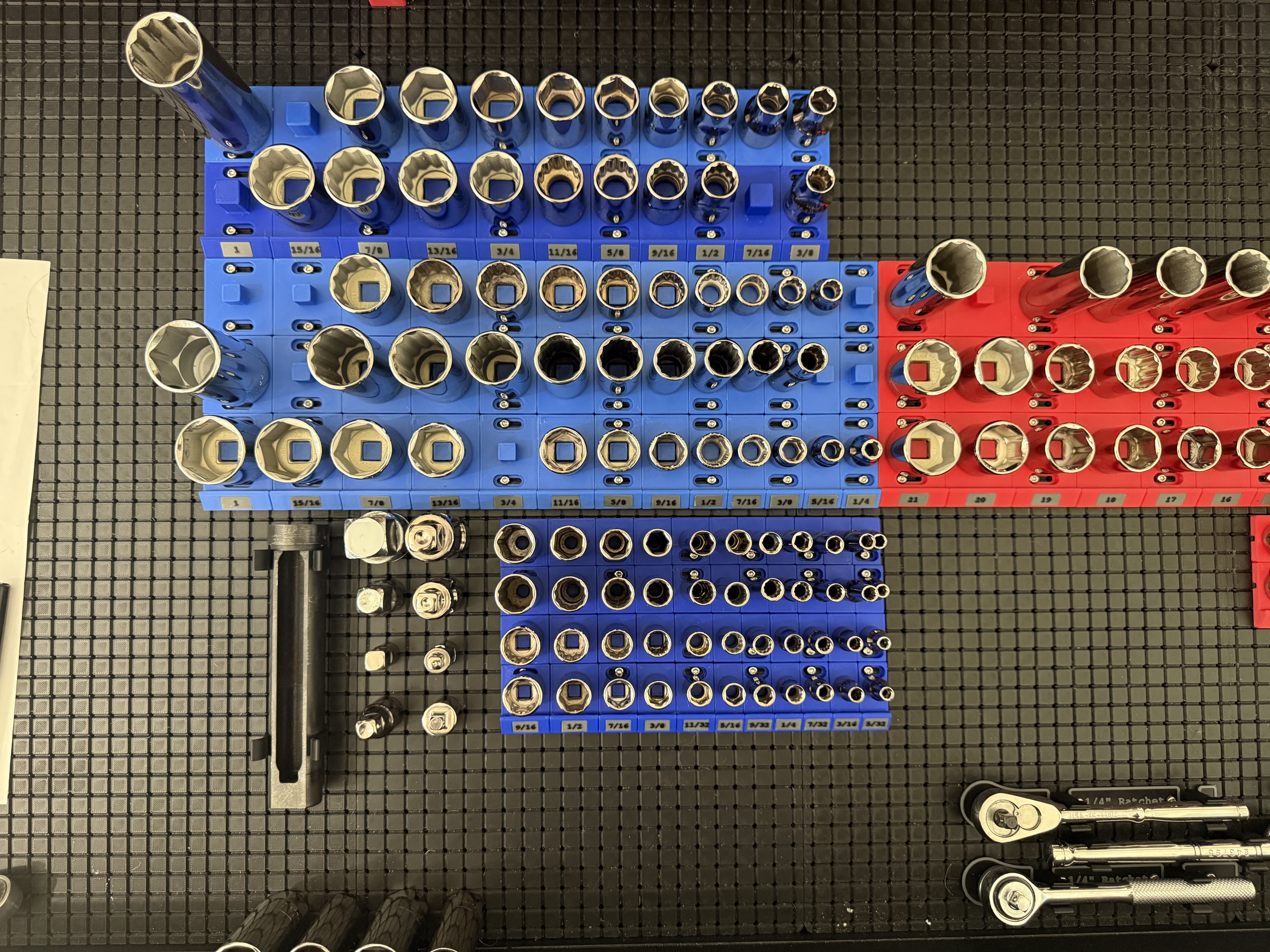 Grid10 3/8" Expandable Socket Organizer