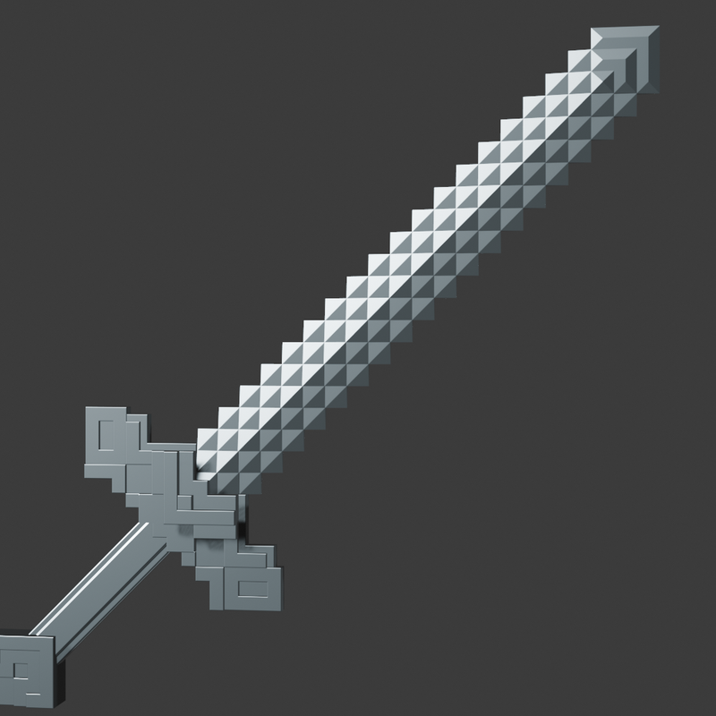 Minecraft Sword (From: A Minecraft movie 2025) by Tank 3D | Download ...