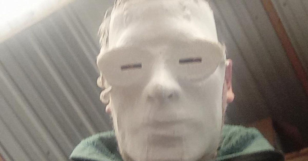 Frankenstein of the North, with creepy Snowblind glasses by Executive