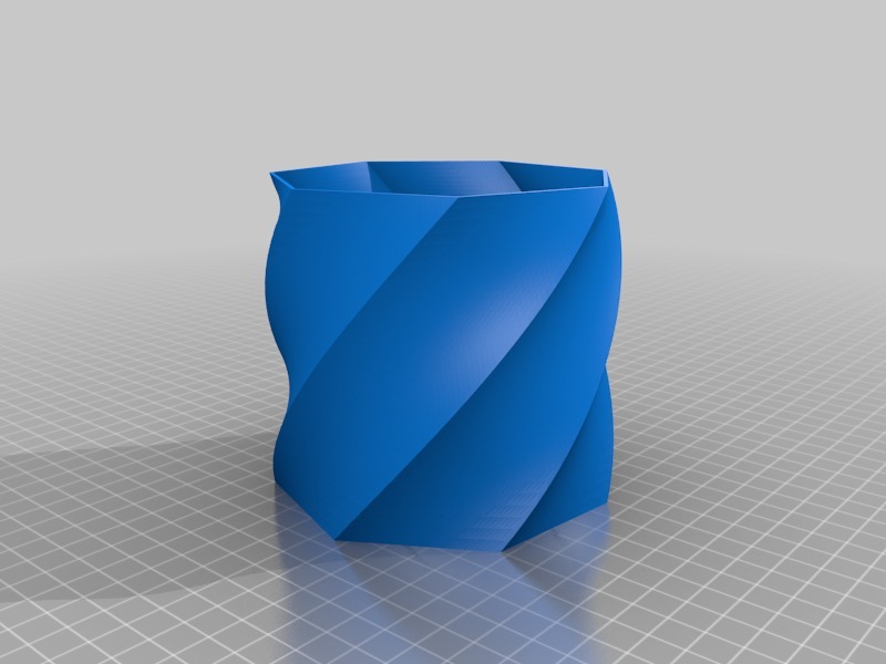 Twisted polygon Pen&Tools Holder — miniatura 3